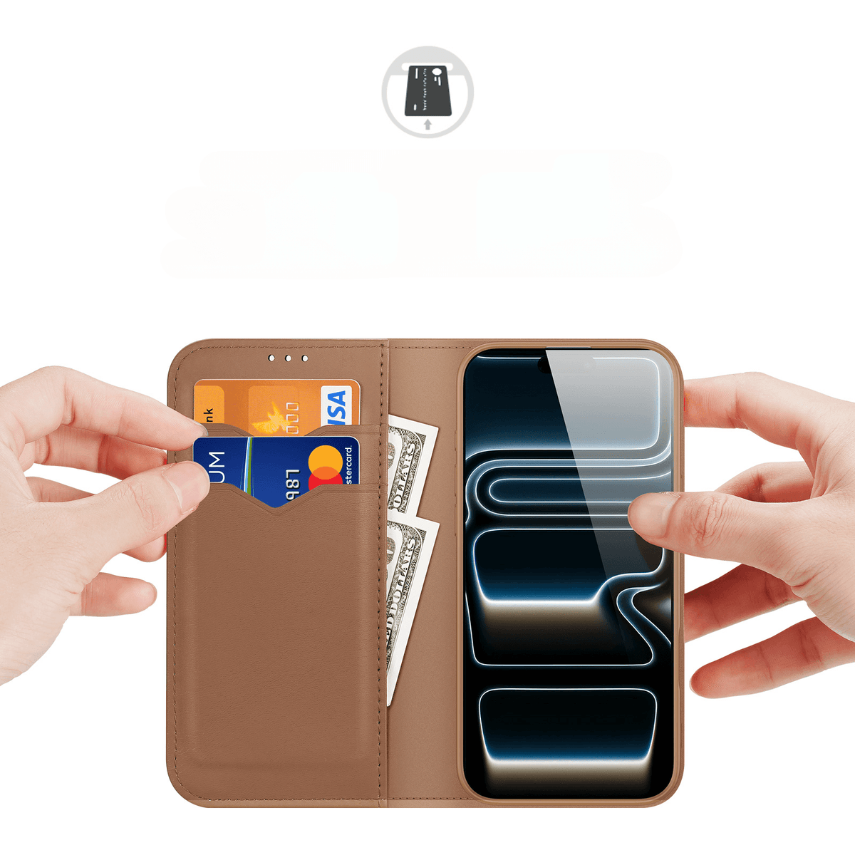 iPhone 18 Pro Max / iPhone 17 Pro Max - DUX DUCIS HIVO case with RFID protection