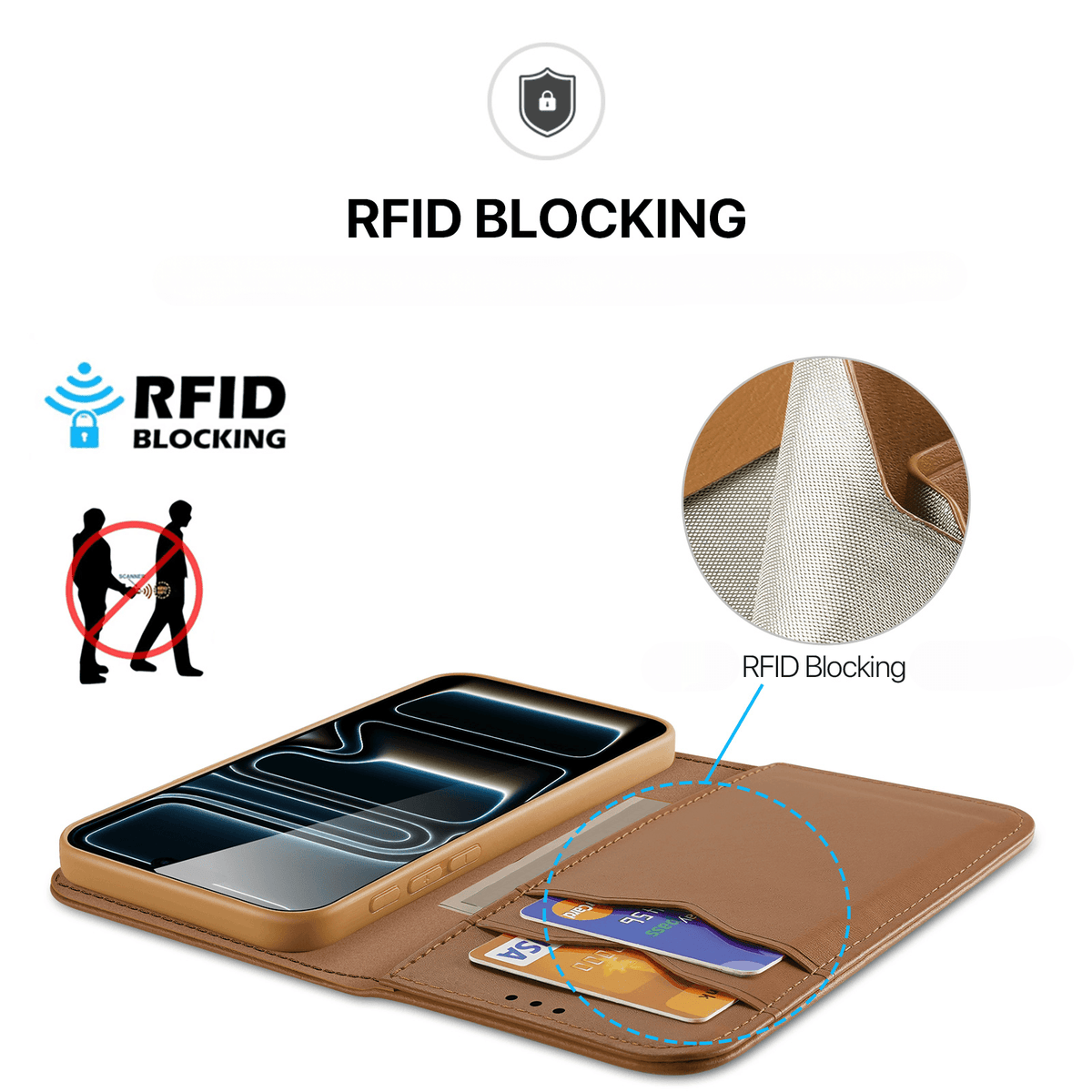 iPhone 18 Pro Max / iPhone 17 Pro Max - DUX DUCIS HIVO case with RFID protection