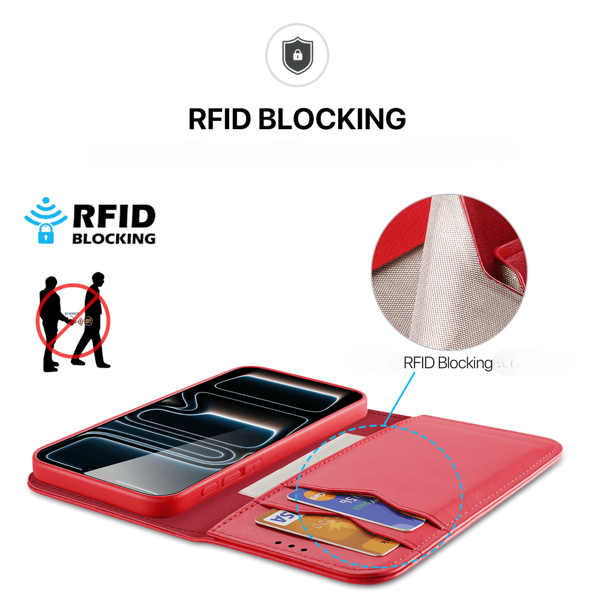 iPhone 18 Pro Max / iPhone 17 Pro Max - DUX DUCIS HIVO case with RFID protection