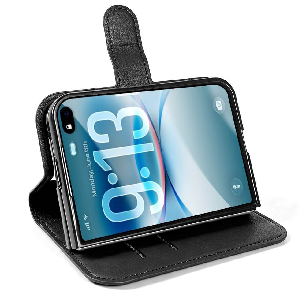 iPhone Duo - Leder Etui Hülle