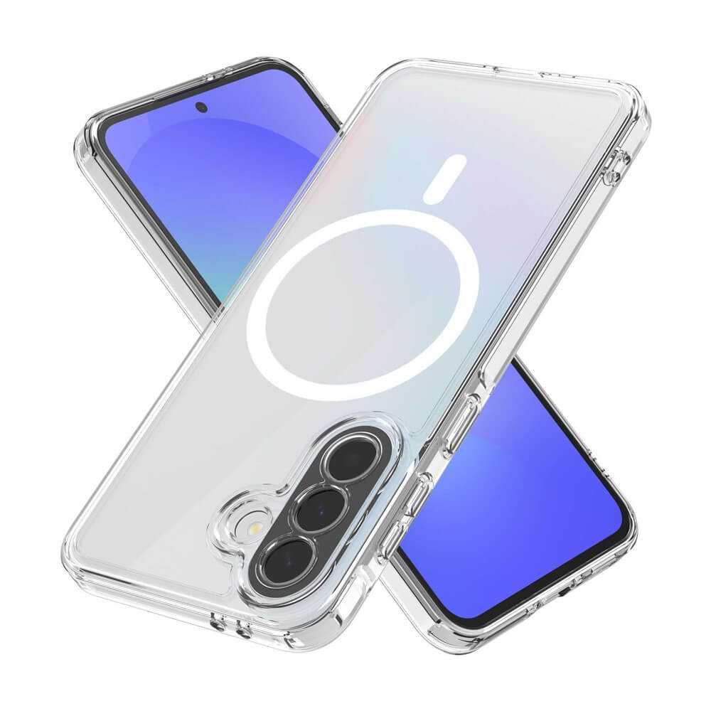 Galaxy S26 FE - Magnetic Clear Acrylic & TPU Case