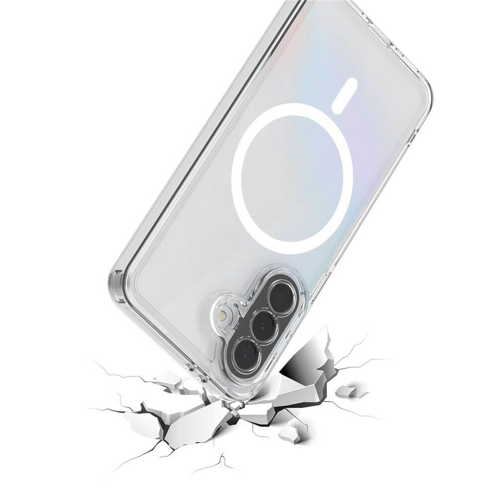Galaxy S26 FE - Magnetic Clear Acrylic & TPU Case