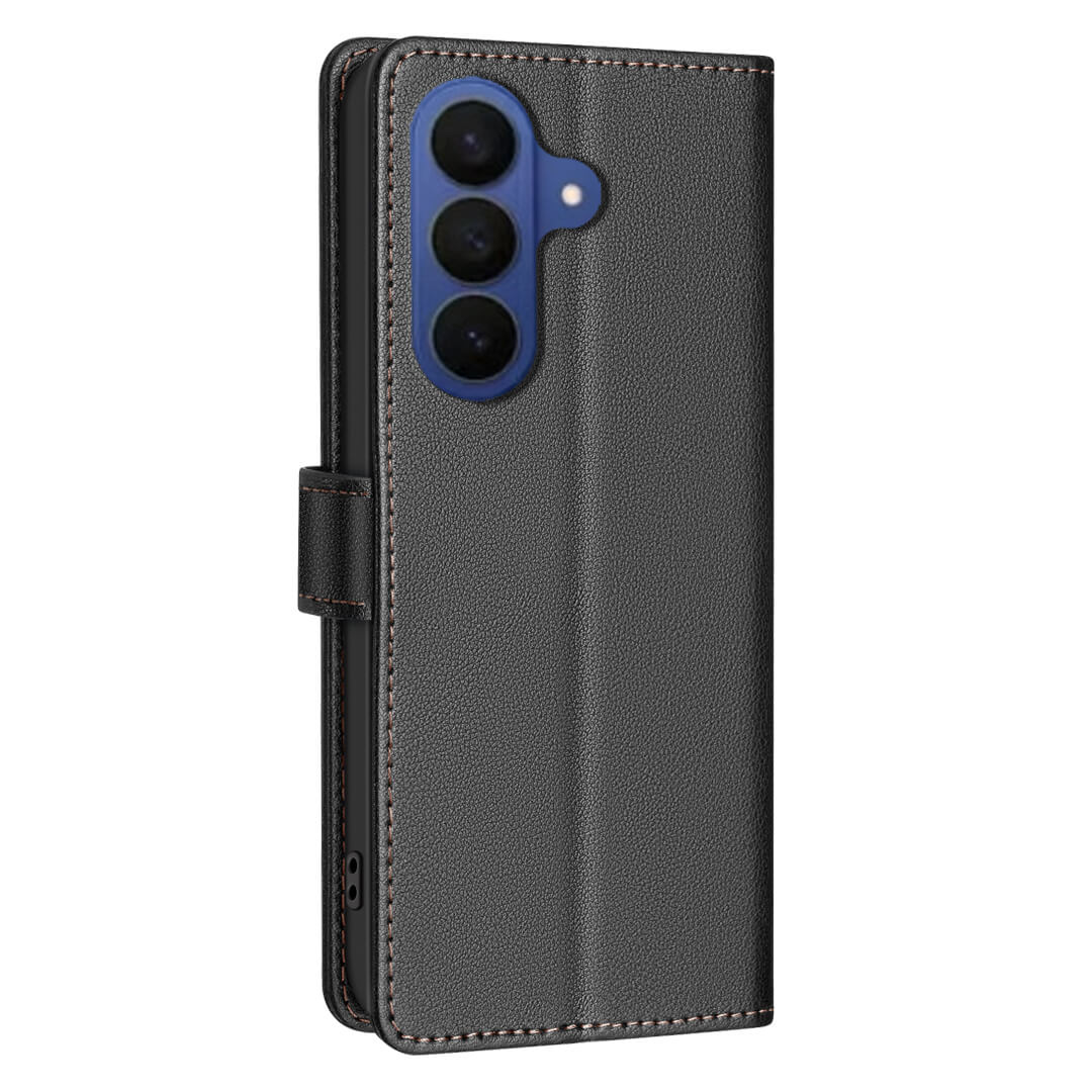 Galaxy S26 FE - Étui en cuir BINFEN avec bloqueur RFID