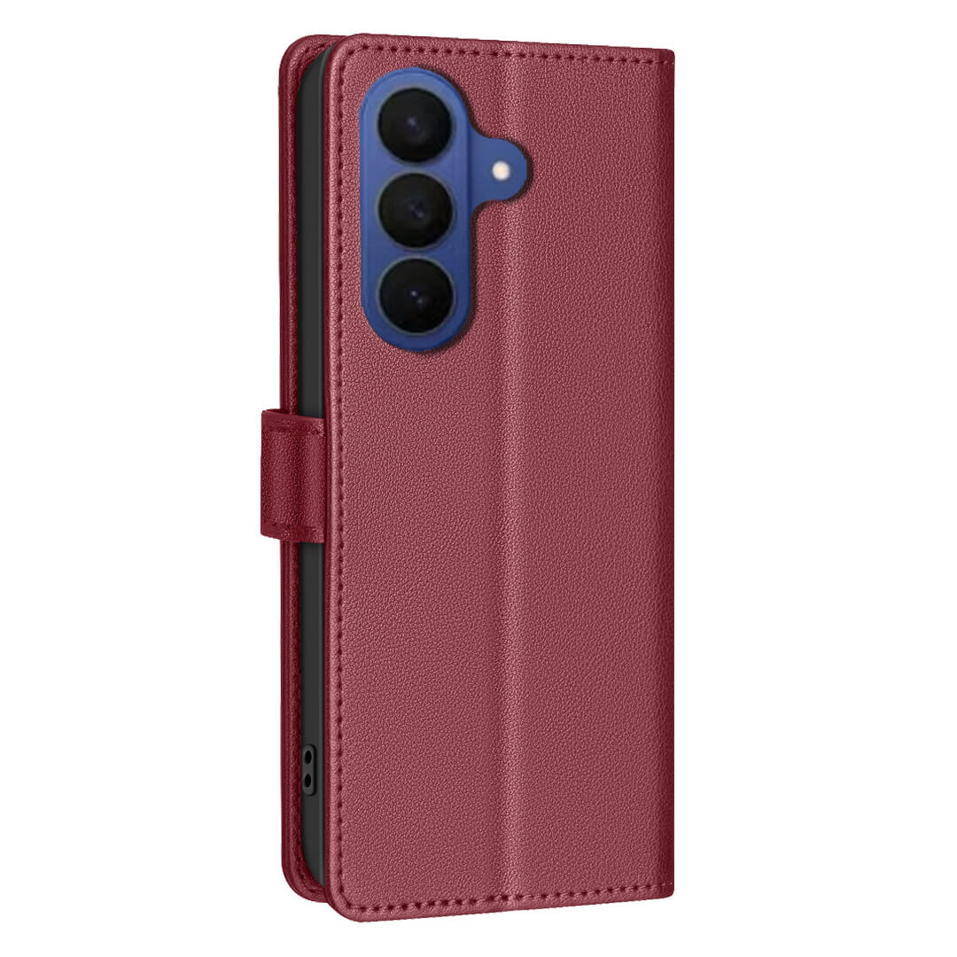Galaxy S26 FE - Étui en cuir BINFEN avec bloqueur RFID