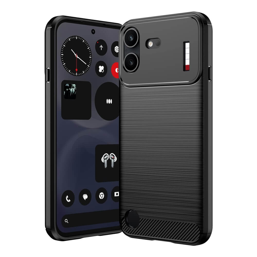 Nothing Phone (4b) - Metall Carbon Look Hülle