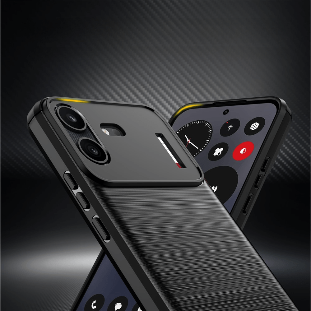 Nothing Phone (4b) - Metall Carbon Look Hülle
