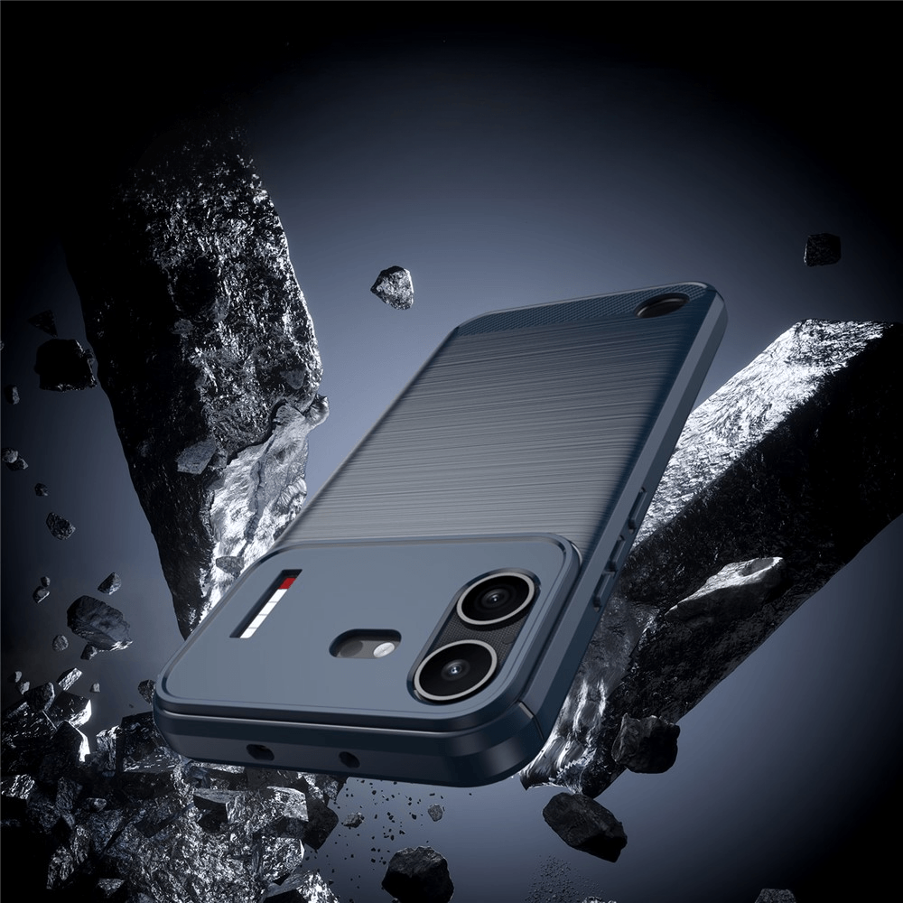 Nothing Phone (4b) - Metall Carbon Look Hülle