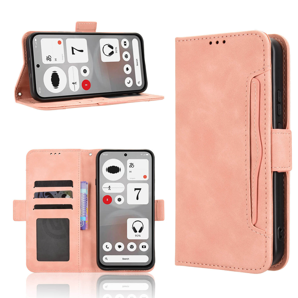 Nothing Phone (4b) - Etui viele Kartenfächer