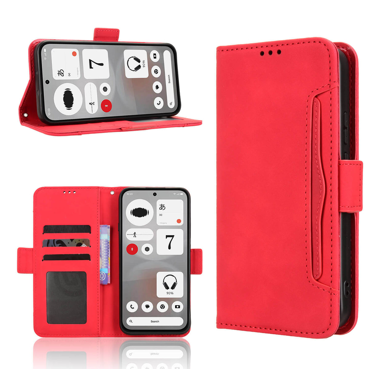 Nothing Phone (4b) - Etui viele Kartenfächer