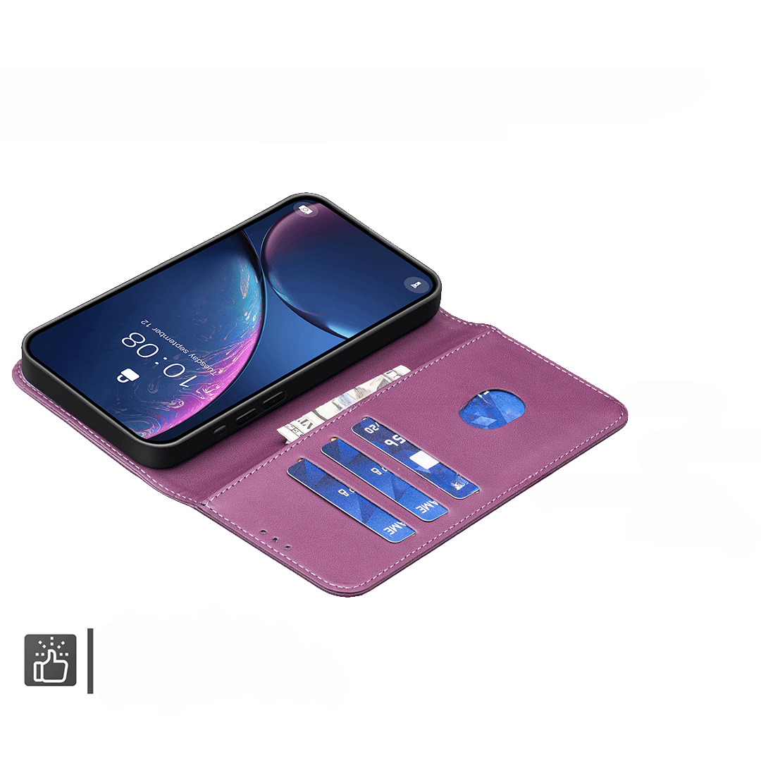 Galaxy S26 FE - BINFEN Leder Etui Hülle mit RFID Blocker