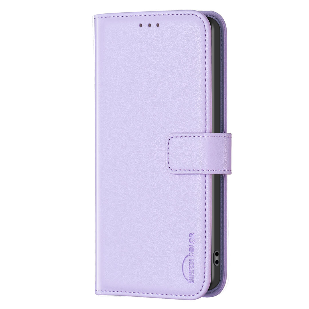Galaxy S26 FE - BINFEN Leder Etui Hülle mit RFID Blocker