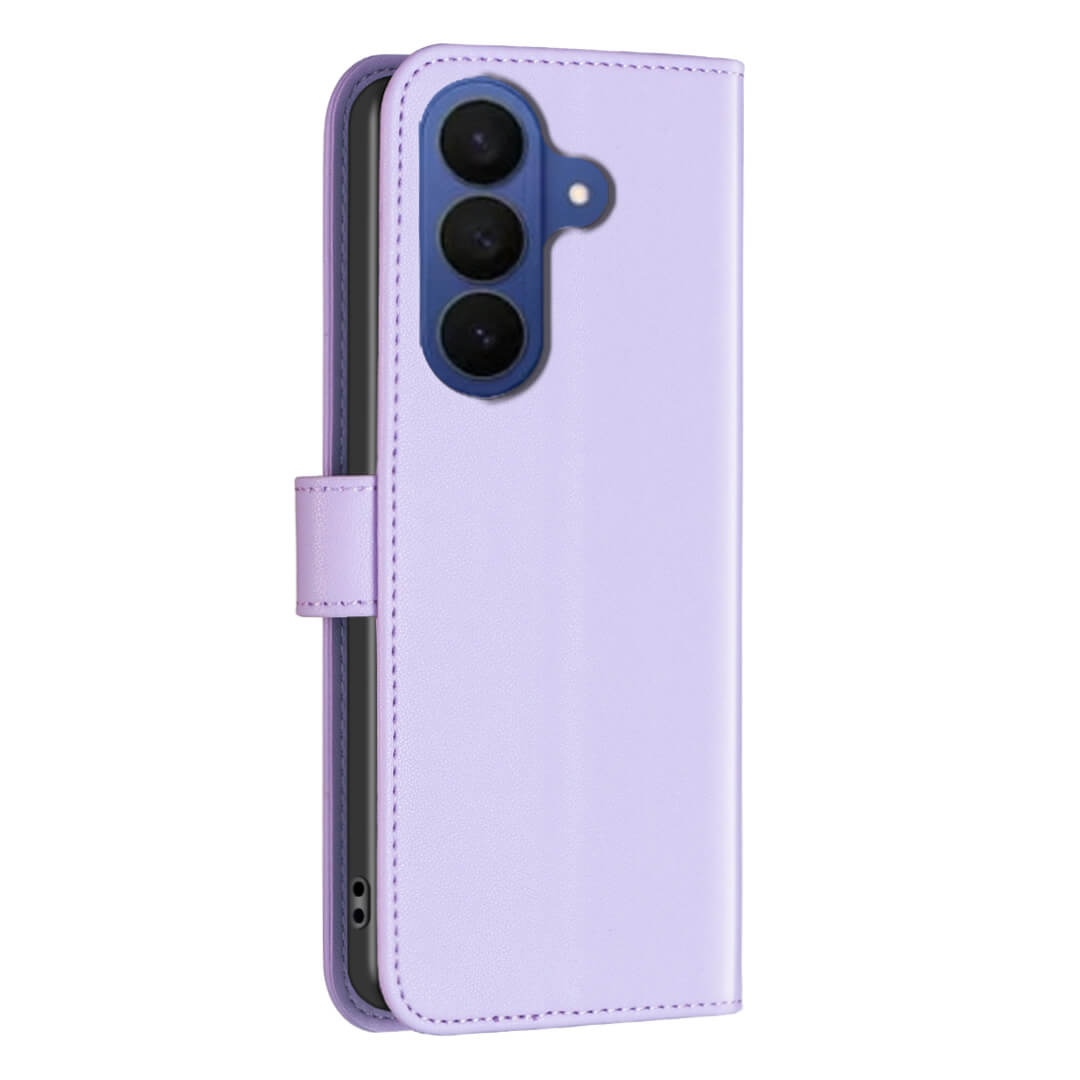 Galaxy S26 FE - BINFEN Leder Etui Hülle mit RFID Blocker