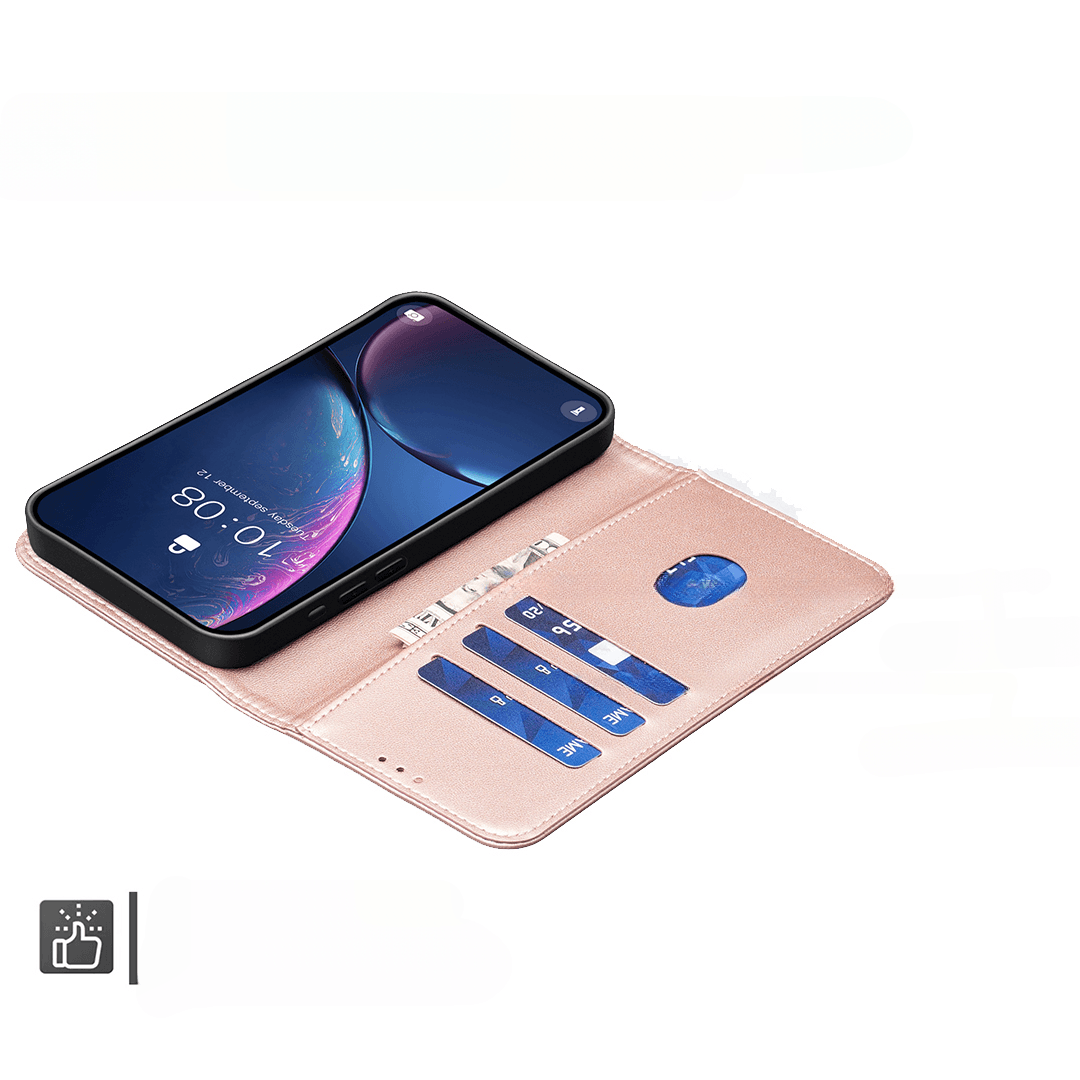Galaxy S26 FE - BINFEN Leder Etui Hülle mit RFID Blocker