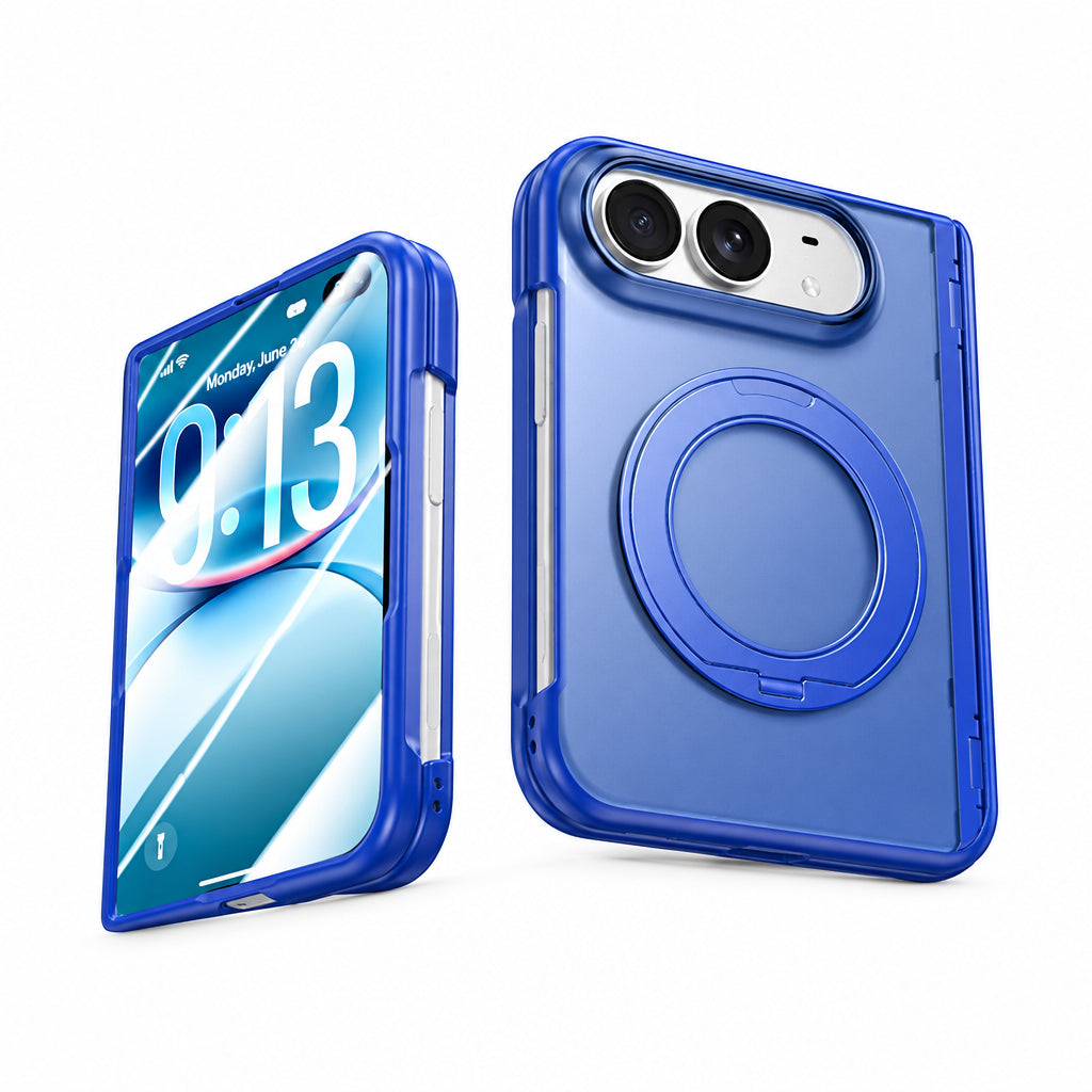 iPhone Duo – Custodia full protection con anello magnetico