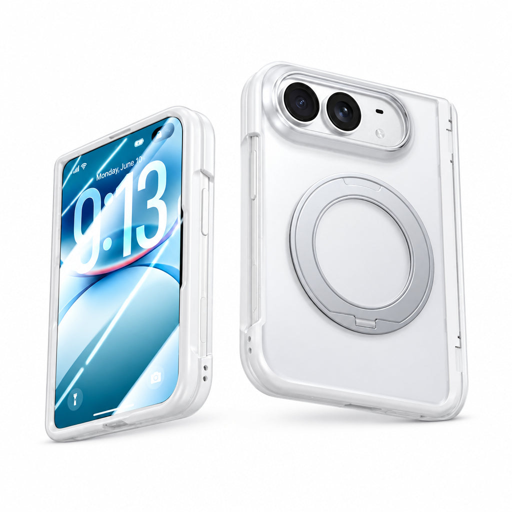 iPhone Duo – Custodia full protection con anello magnetico