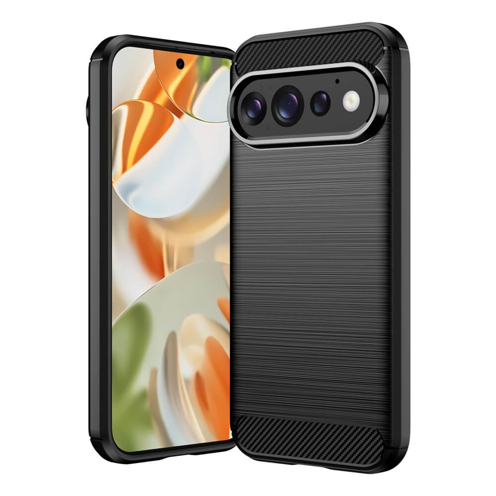 Google Pixel 11 / Pixel 11 Pro - Metal Carbon Look Case