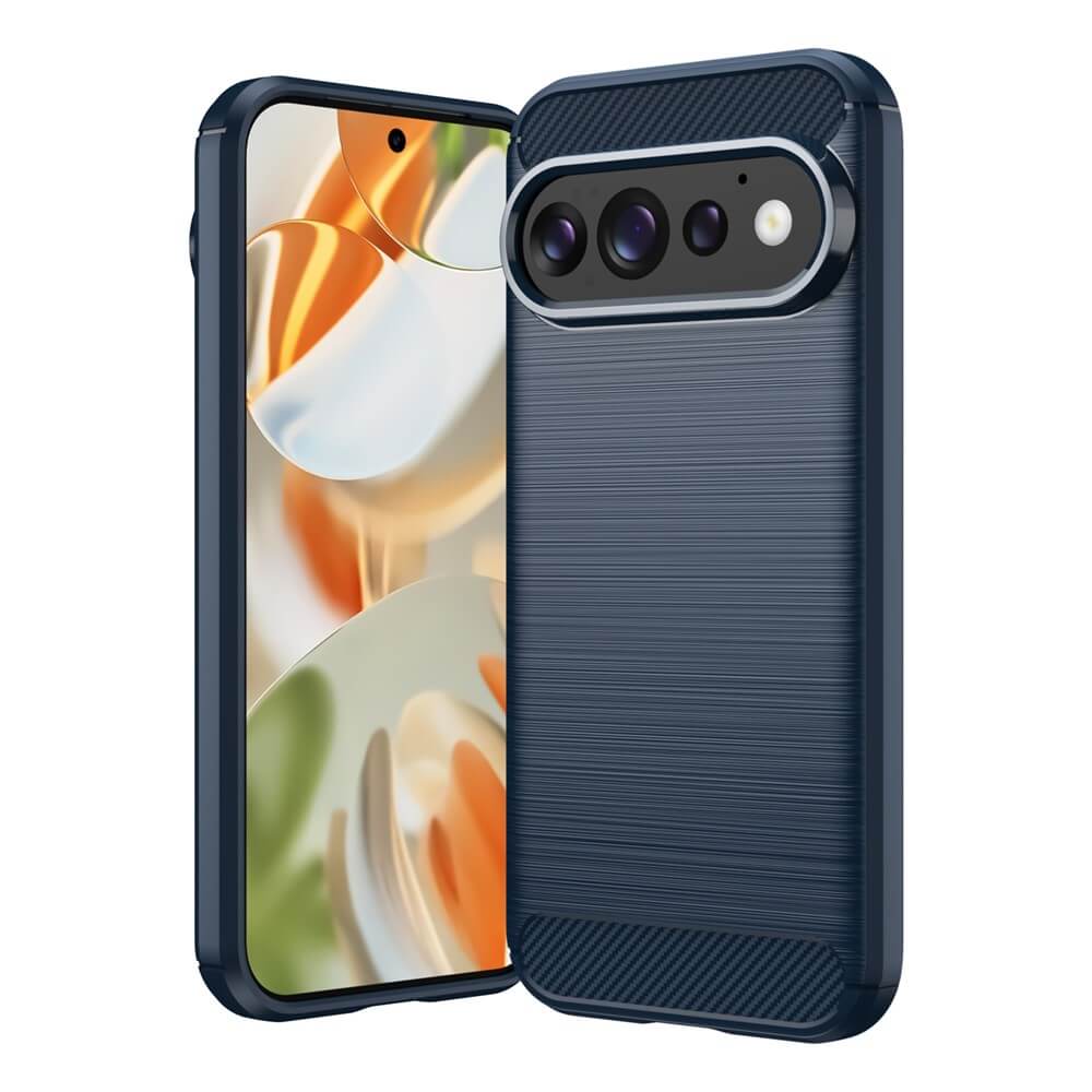 Google Pixel 11 / Pixel 11 Pro - Metal Carbon Look Case