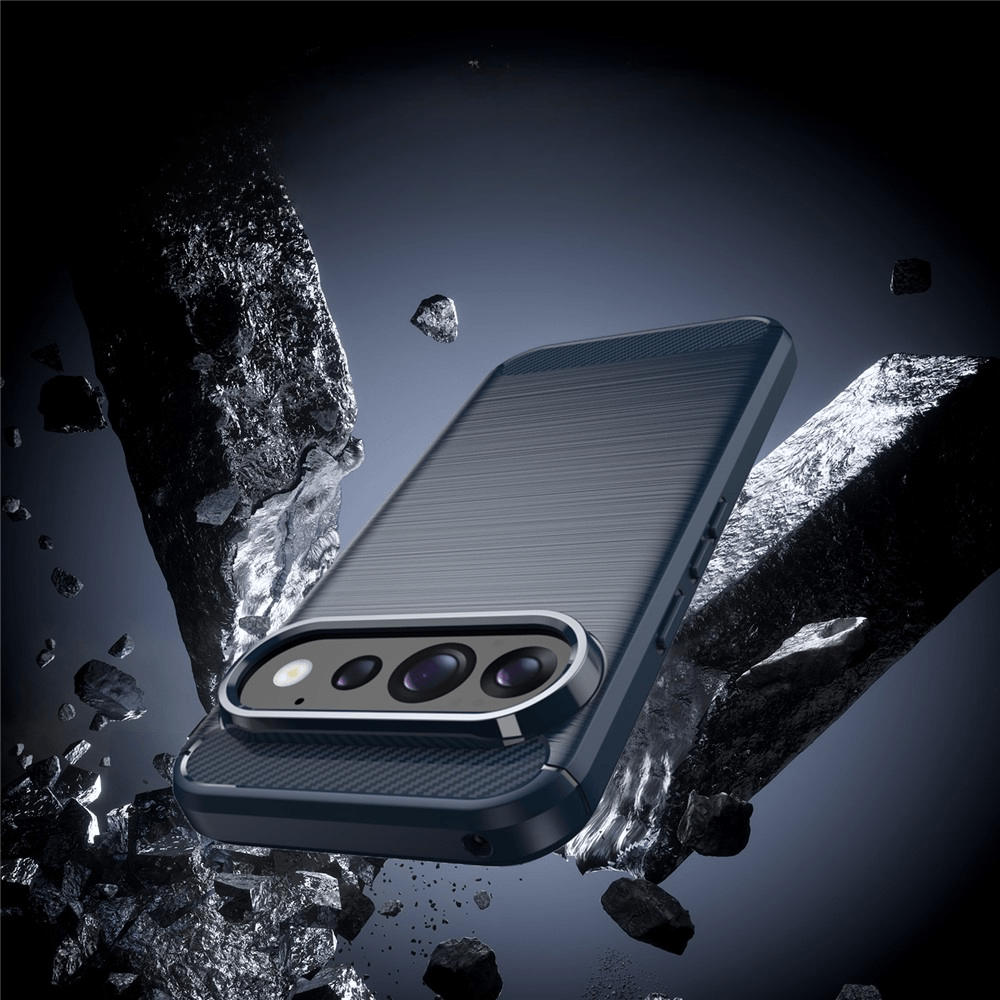 Google Pixel 11 / Pixel 11 Pro - Metal Carbon Look Case