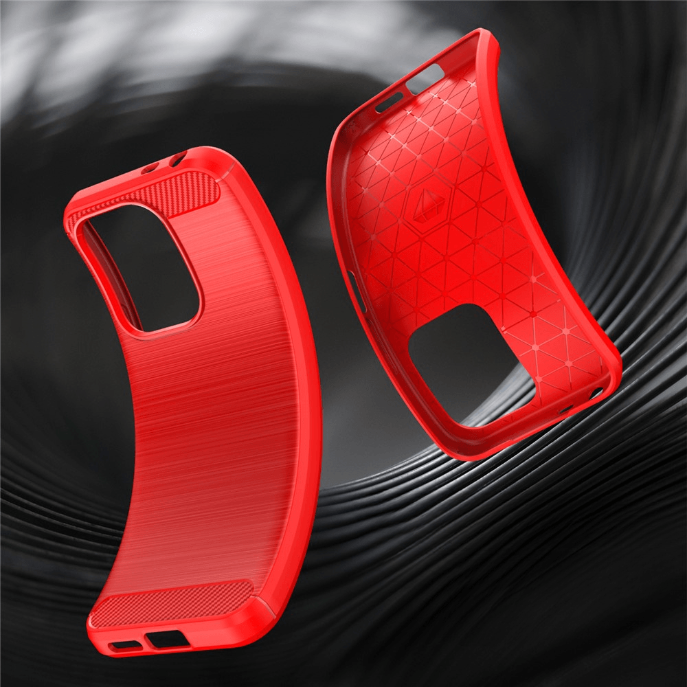 Xiaomi Redmi 17 - Coque look métal carbone