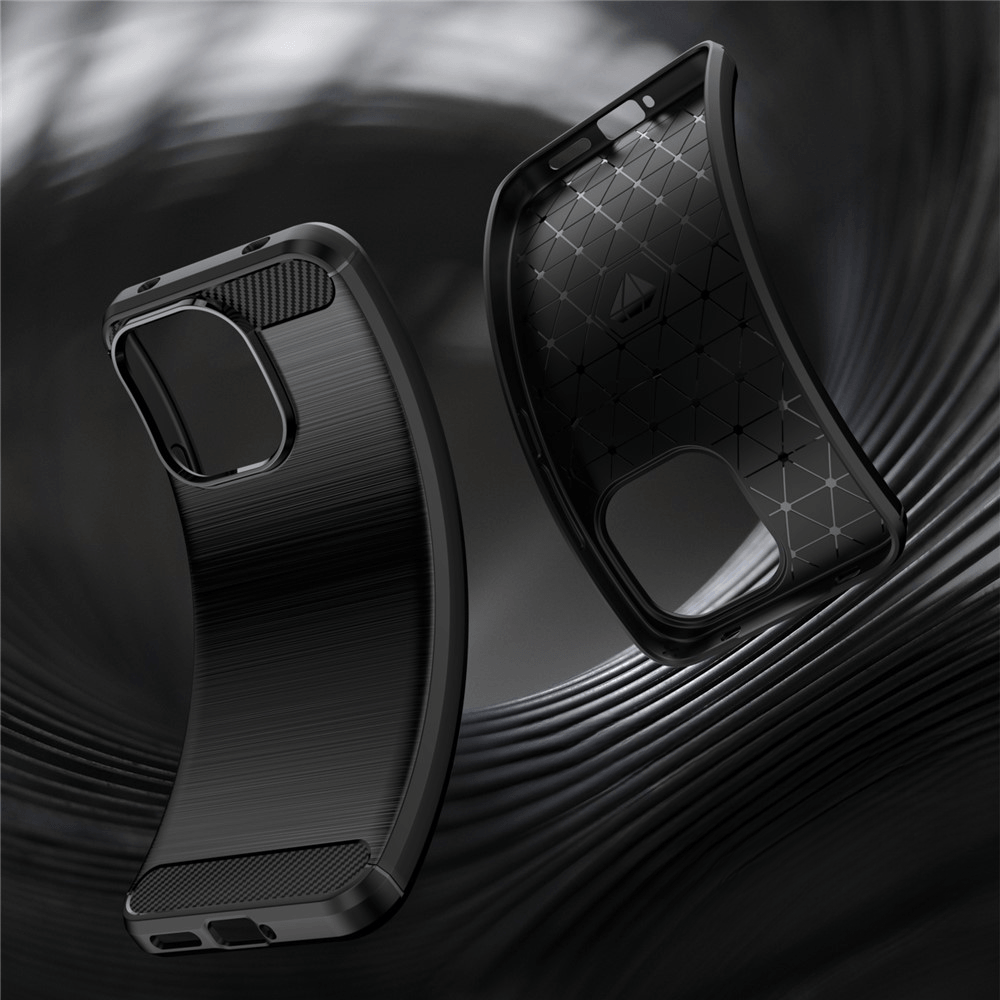 Xiaomi Redmi Note 17 Pro - Metal Carbon Look Case