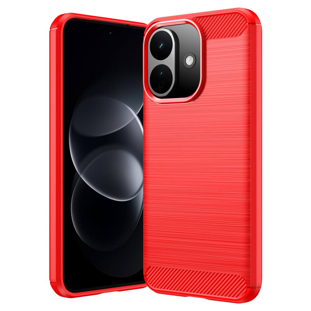 Xiaomi Redmi Note 17 Pro - Metal Carbon Look Case