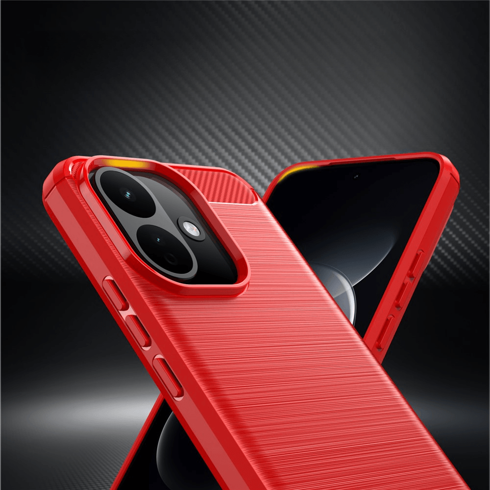 Xiaomi Redmi Note 17 Pro - Metal Carbon Look Case