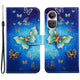 oppo reno10 / 10 pro -  leather case butterfly