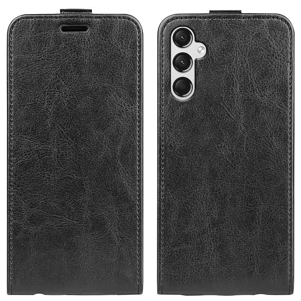 Galaxy A25 5G - Klassisches Flip Case vertikal schwarz