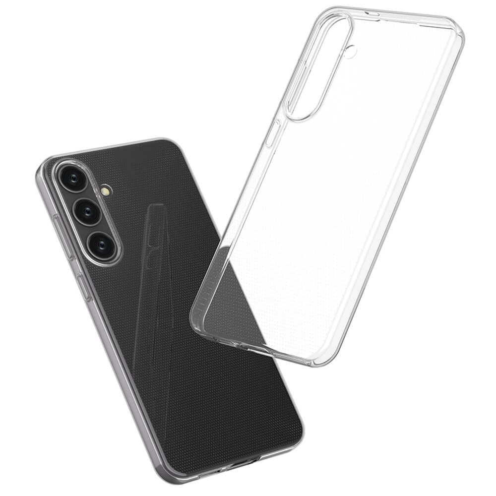 OPPO A58 4G - Silicone Rubber Case Transparent