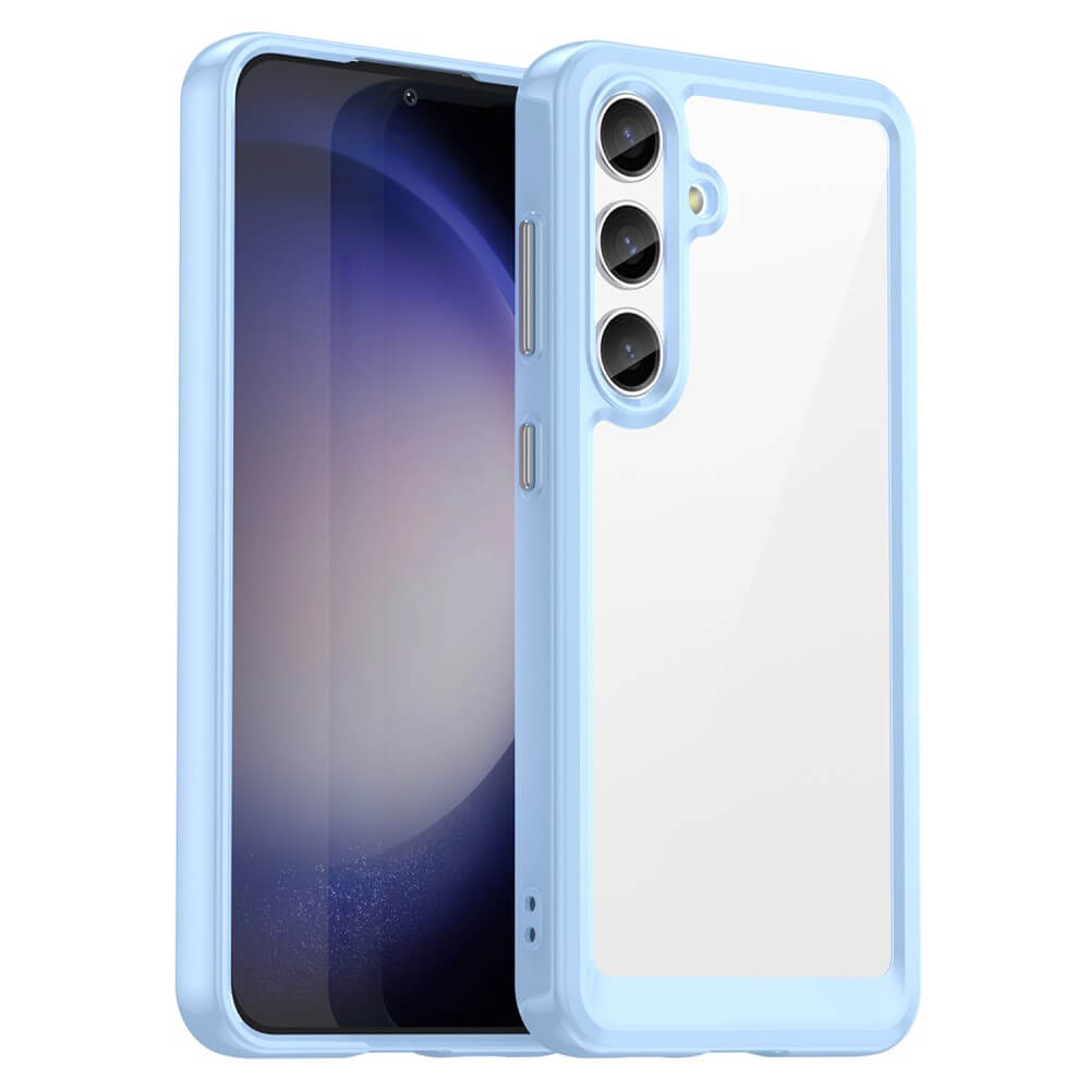 Galaxy S25+ Plus - Protective Acrylic Phone Case with Raised Edge