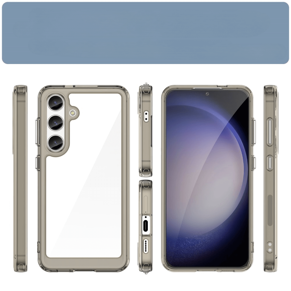 Galaxy S25+ Plus - Protective Acrylic Phone Case with Raised Edge