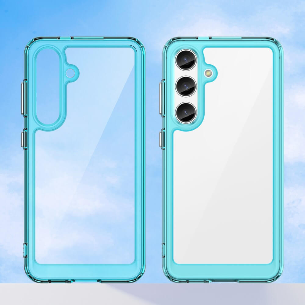 Galaxy S25+ Plus - Protective Acrylic Phone Case with Raised Edge