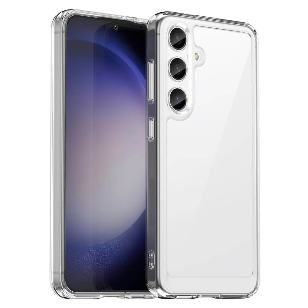 Galaxy S25+ Plus - Protective Acrylic Phone Case with Raised Edge