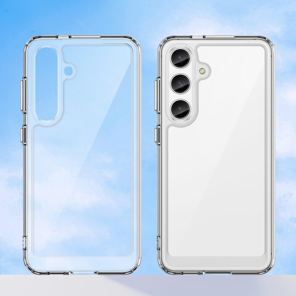 Galaxy S25+ Plus - Protective Acrylic Phone Case with Raised Edge