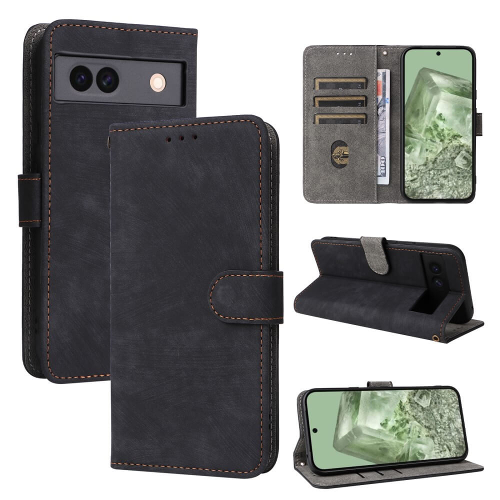 Custodia a portafoglio per Google Pixel 6A, custodia a portafoglio con chiusura magnetica e scomparti per carte di credito, custodia con cavalletto per Google Pixel 6A Custodia a portafoglio per Google Pixel 6A, custodia a portafoglio con chiusura magnetica e scomparti per carte di credito, custodia con cavalletto per Google Pixel 6A