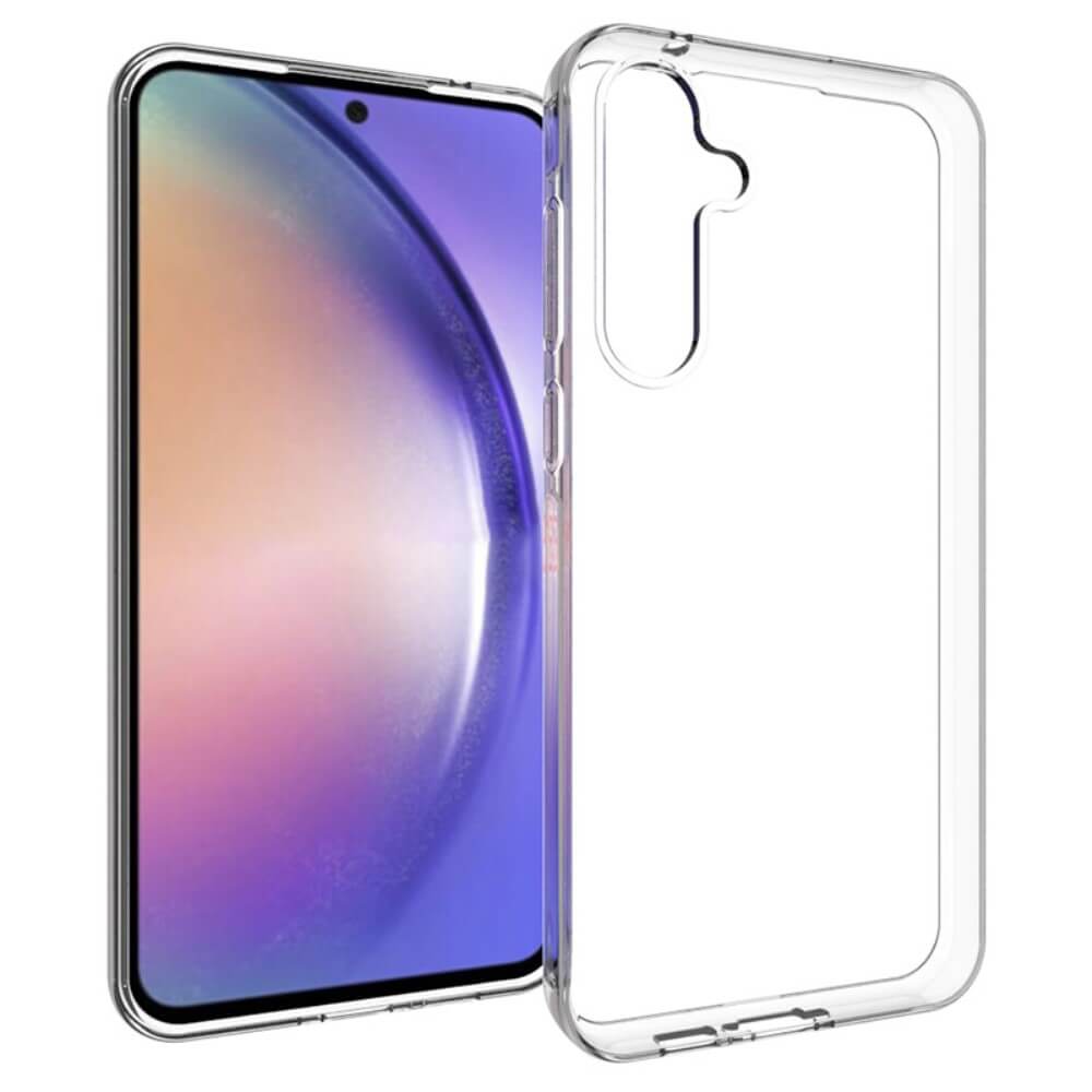 Galaxy A55 - Silikon Gummi Case transparent