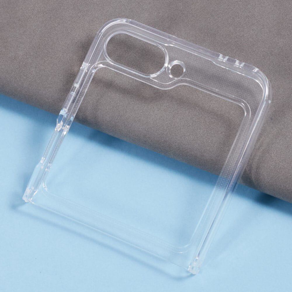 Galaxy Z Flip6 - Coque en silicone transparent