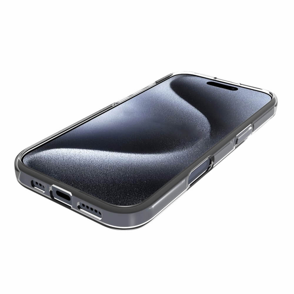 iPhone 16 Pro Max - Silicone Rubber Case transparent