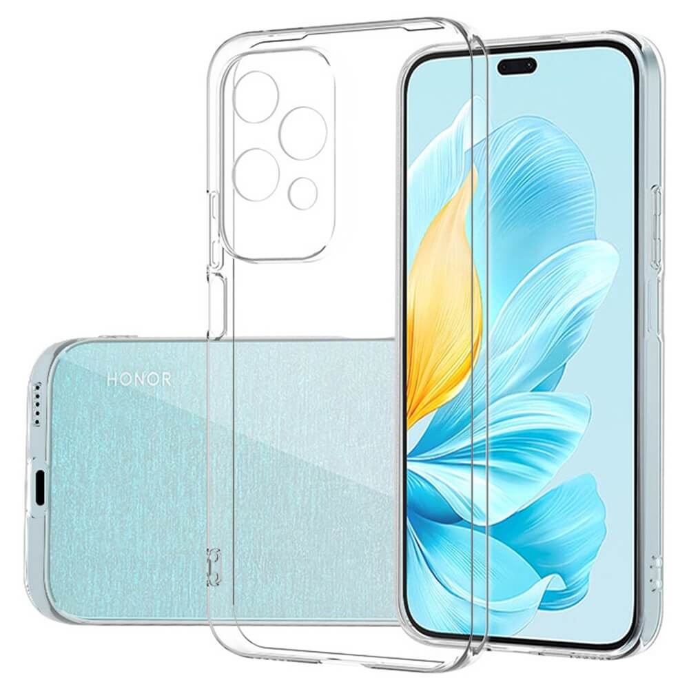 HONOR 200 Lite - Coque en caoutchouc silicone transparente