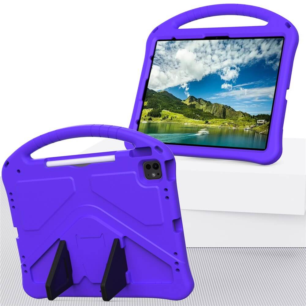 iPad Pro 13 / iPad Air 13 - Custodia antiurto con maniglia e funzione stand