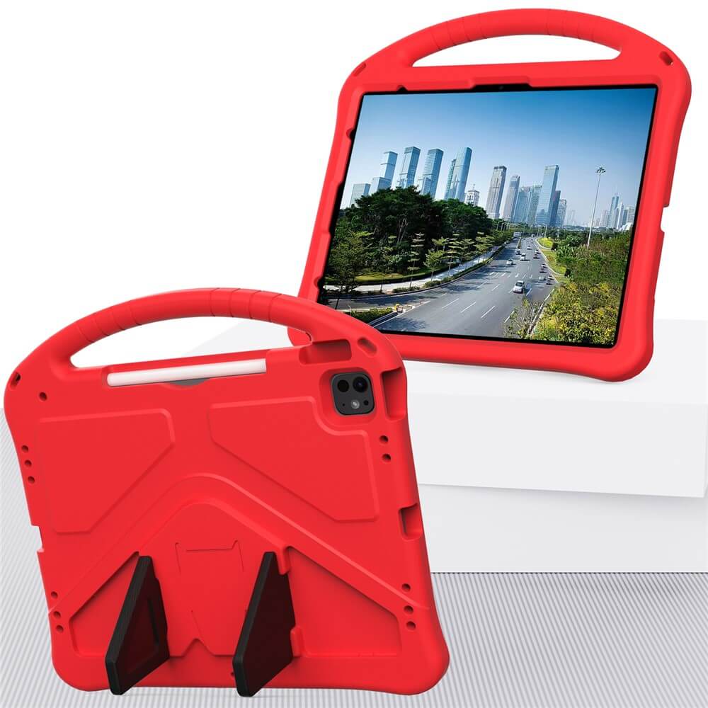 iPad Pro 13 / iPad Air 13 - Custodia antiurto con maniglia e funzione stand