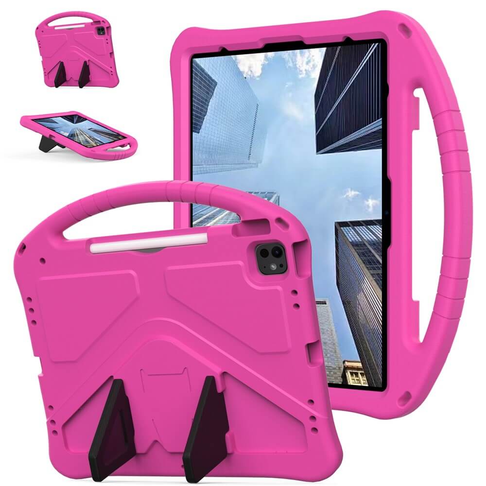 iPad Pro 13 / iPad Air 13 - Custodia antiurto con maniglia e funzione stand