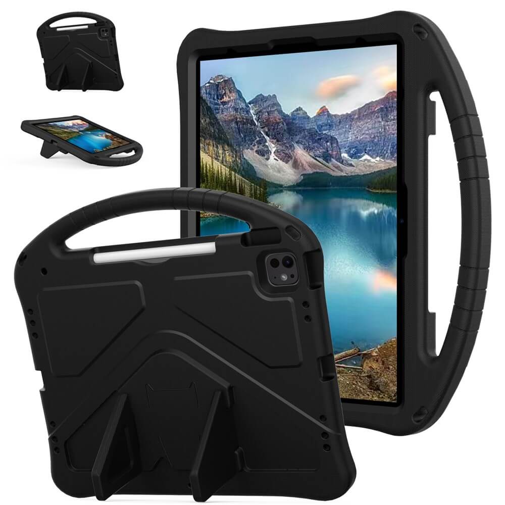 iPad Pro 13 / iPad Air 13 - Custodia antiurto con maniglia e funzione stand