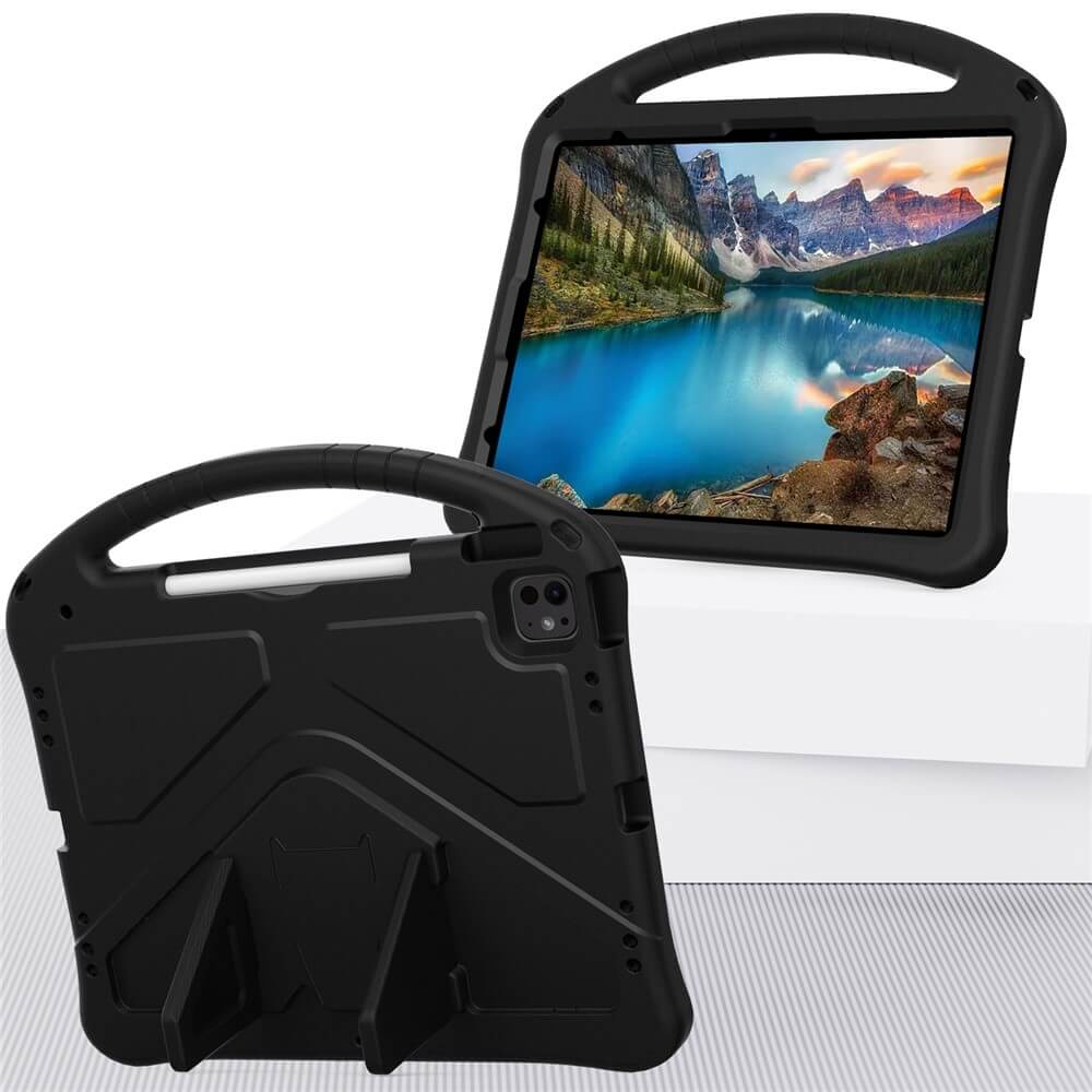 iPad Pro 13 / iPad Air 13 - Custodia antiurto con maniglia e funzione stand