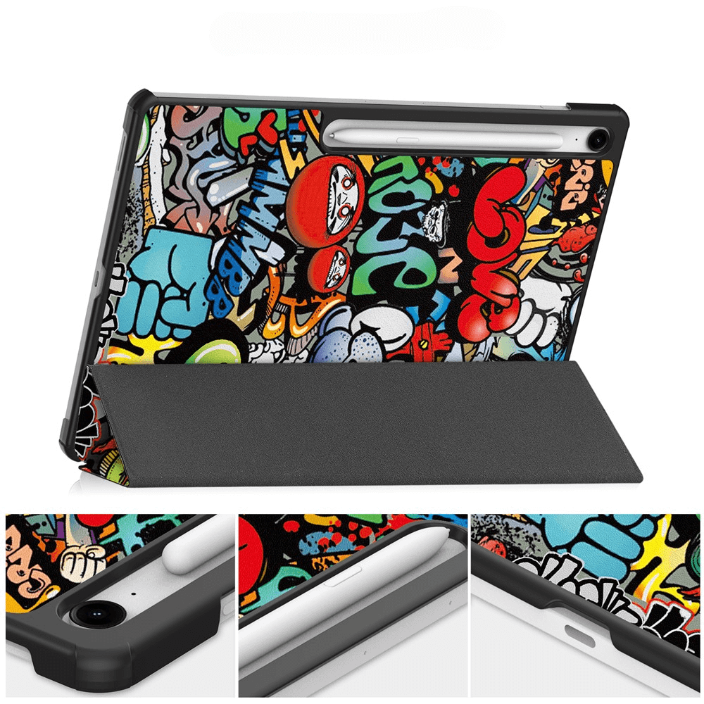 Galaxy Tab S10 FE+ Plus - Smart Cover Hülle mit Motiv