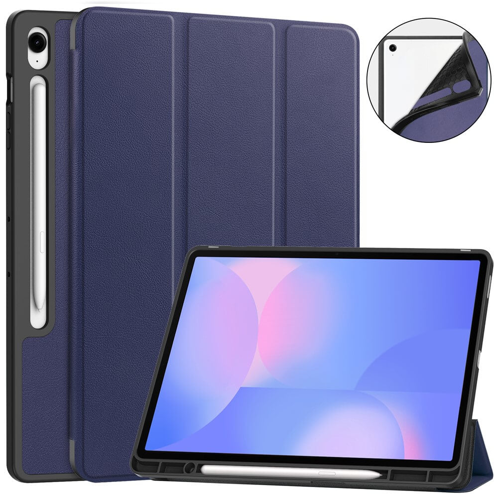 Galaxy Tab S10 FE+ Plus - Smart Cover Hülle mit Pencil Halter