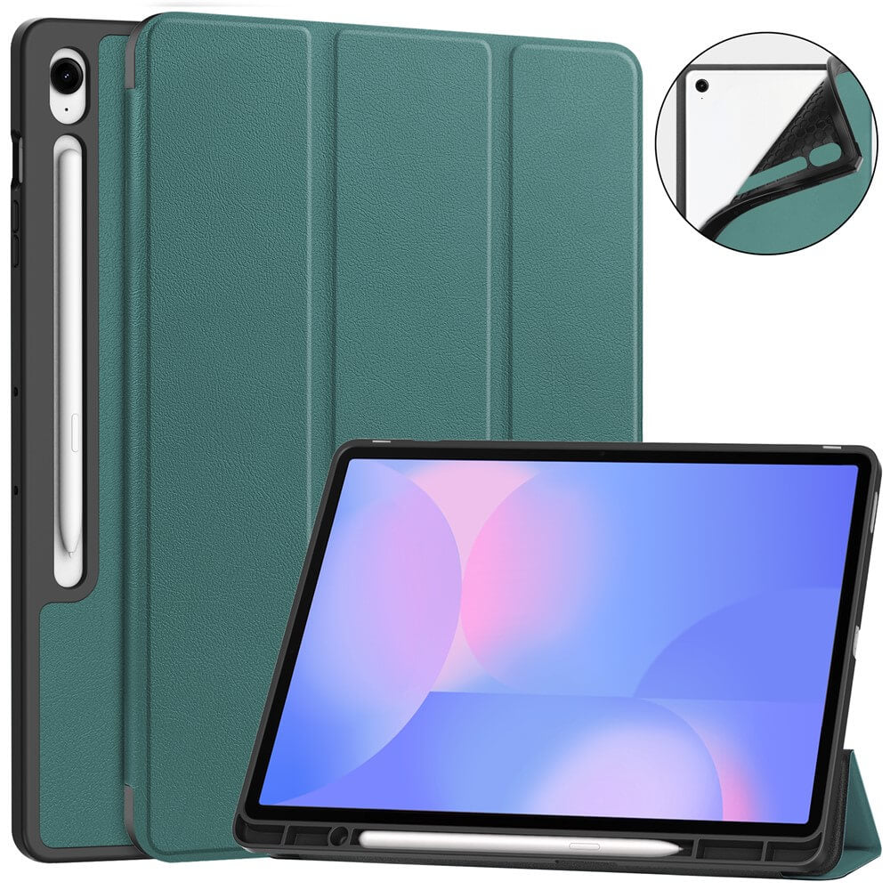 Galaxy Tab S10 FE+ Plus - Smart Cover Hülle mit Pencil Halter