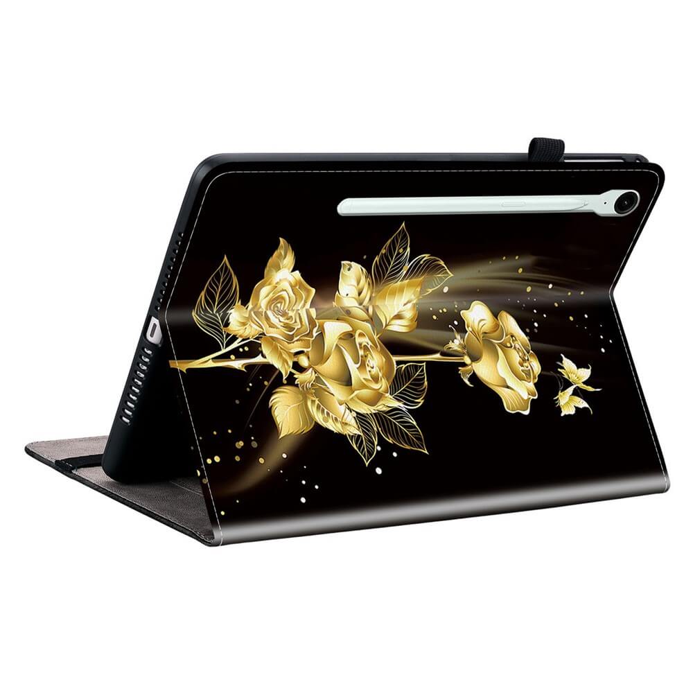 Galaxy Tab S10 FE+ Plus - Etui mit stilvollem Motiv