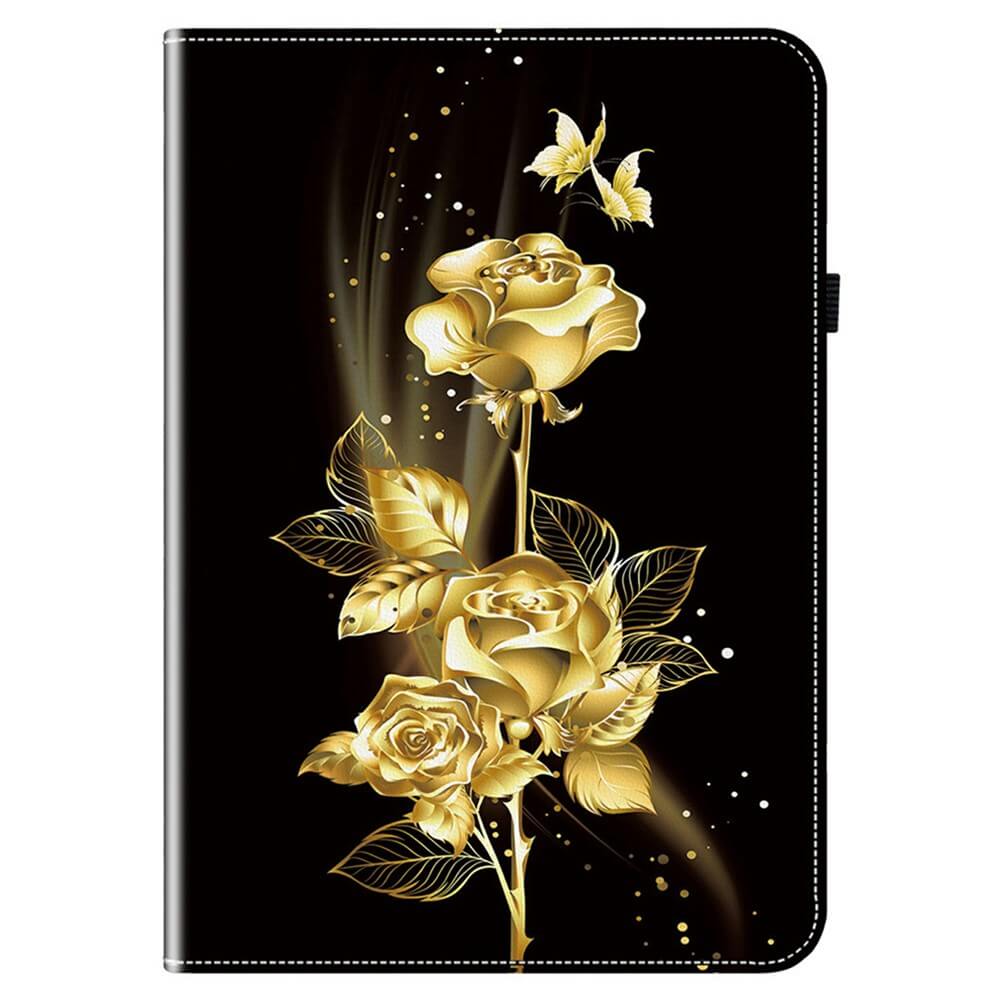 Galaxy Tab S10 FE+ Plus - Etui mit stilvollem Motiv