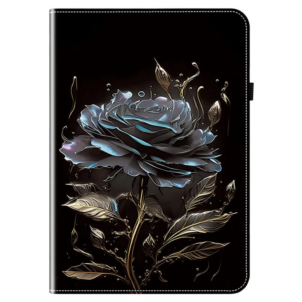 Galaxy Tab S10 FE+ Plus - Etui mit stilvollem Motiv